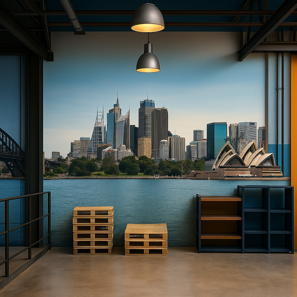 muurprint skyline