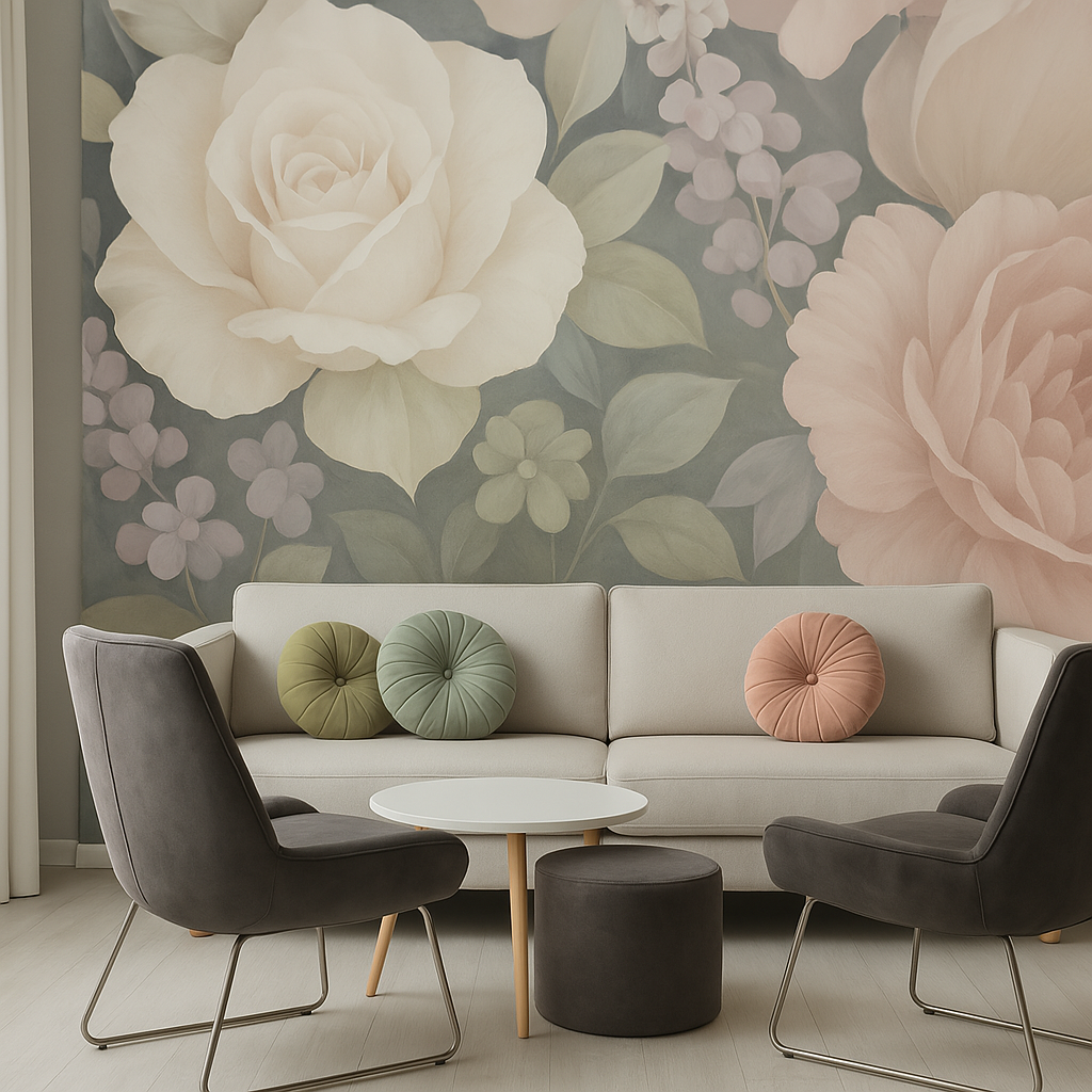 wanddecoratie bloemen 1